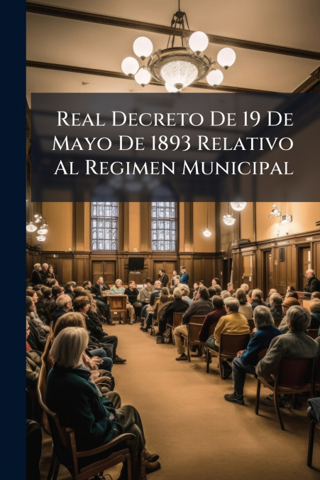 Real Decreto De 19 De Mayo De 1893 Relativo Al Regimen Municipal