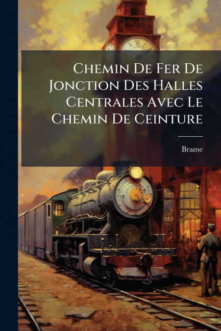 Chemin De Fer De Jonction Des Halles Centrales Avec Le Chemin De Ceinture