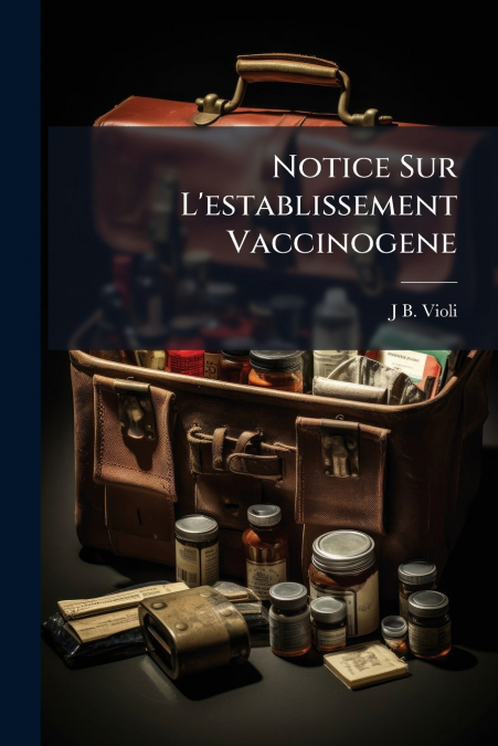 Notice Sur L’establissement Vaccinogene