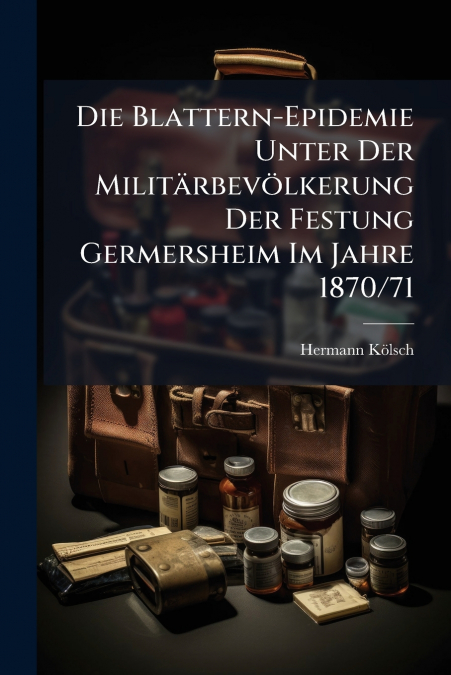 Die Blattern-Epidemie Unter Der Militärbevölkerung Der Festung Germersheim Im Jahre 1870/71