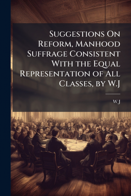 Suggestions On Reform, Manhood Suffrage Consistent With the Equal Representation of All Classes, by W.J