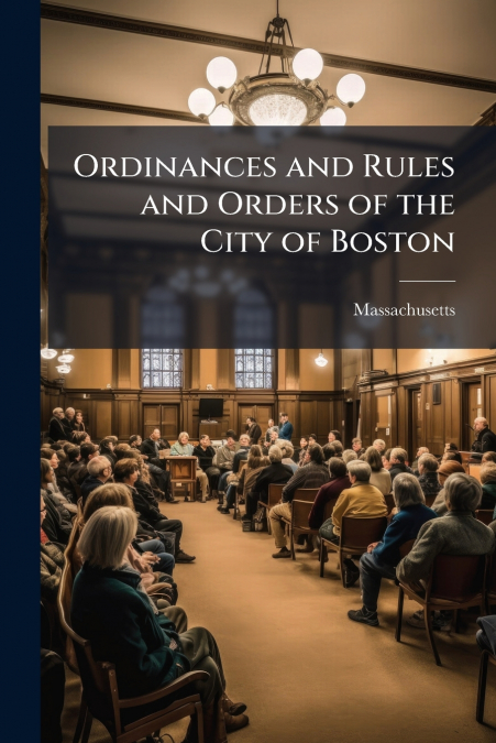 Ordinances and Rules and Orders of the City of Boston