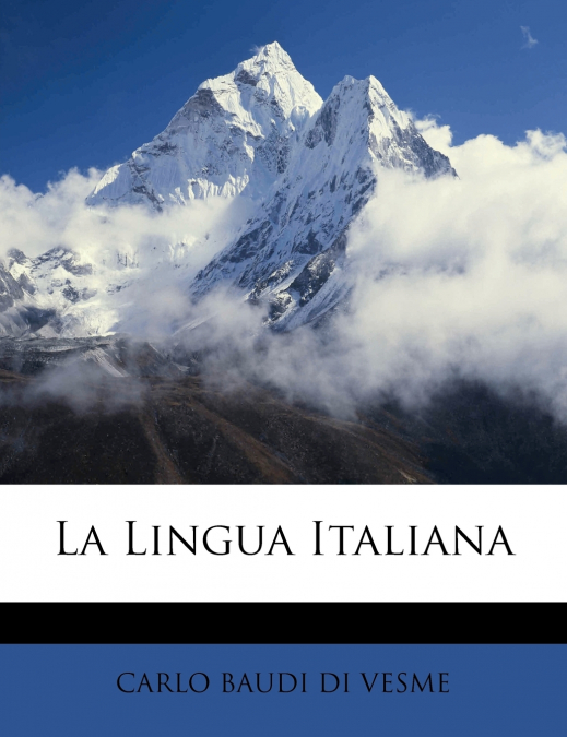 La Lingua Italiana