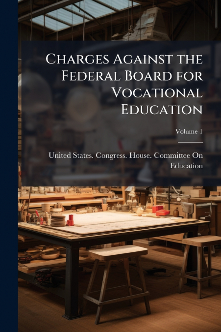 Charges Against the Federal Board for Vocational Education; Volume 1