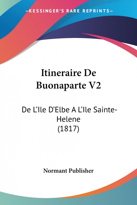 Itineraire De Buonaparte V2