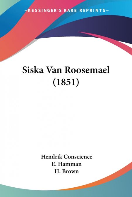 Siska Van Roosemael (1851)