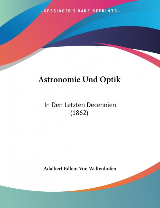 Astronomie Und Optik