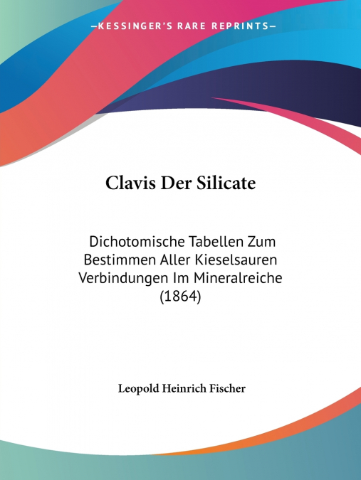 Clavis Der Silicate