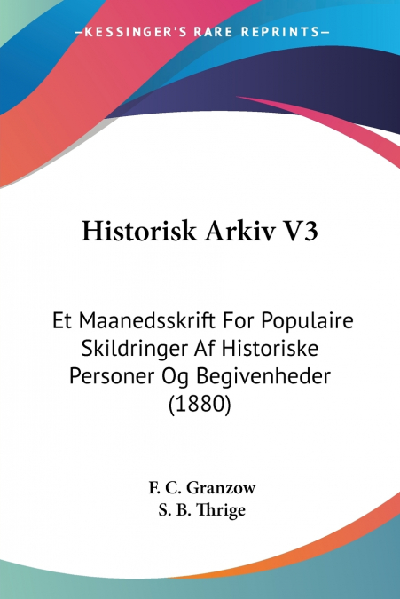Historisk Arkiv V3