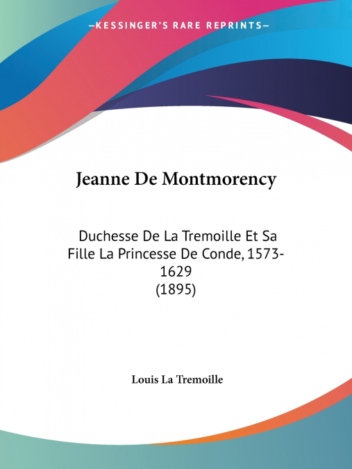 Jeanne De Montmorency