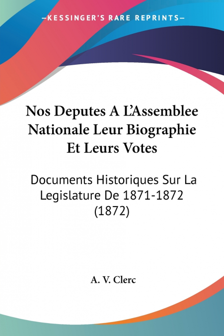 Nos Deputes A L’Assemblee Nationale Leur Biographie Et Leurs Votes