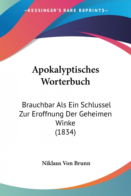 Apokalyptisches Worterbuch