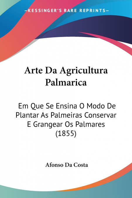 Arte Da Agricultura Palmarica