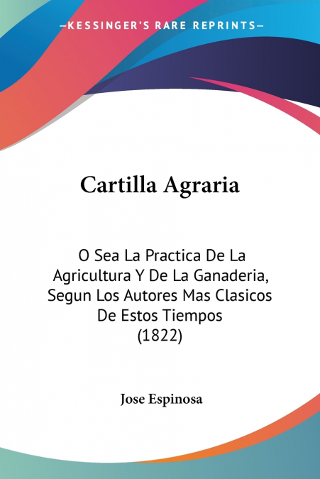 Cartilla Agraria