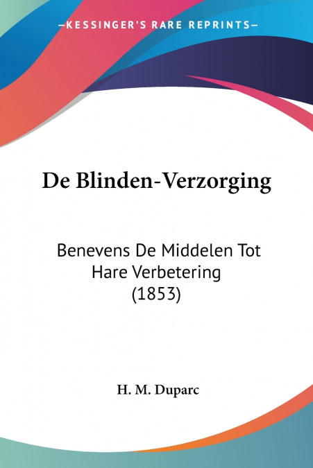 De Blinden-Verzorging