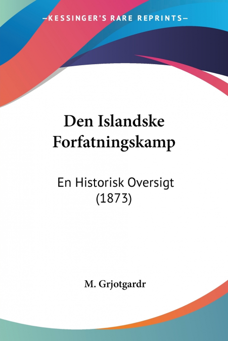 Den Islandske Forfatningskamp