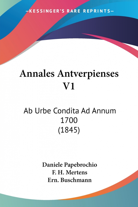 Annales Antverpienses V1
