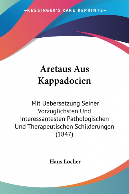 Aretaus Aus Kappadocien