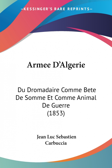 Armee D’Algerie