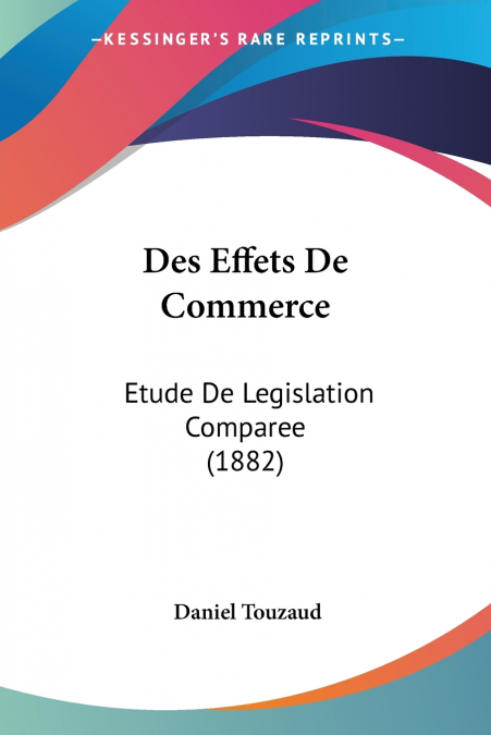 Des Effets De Commerce