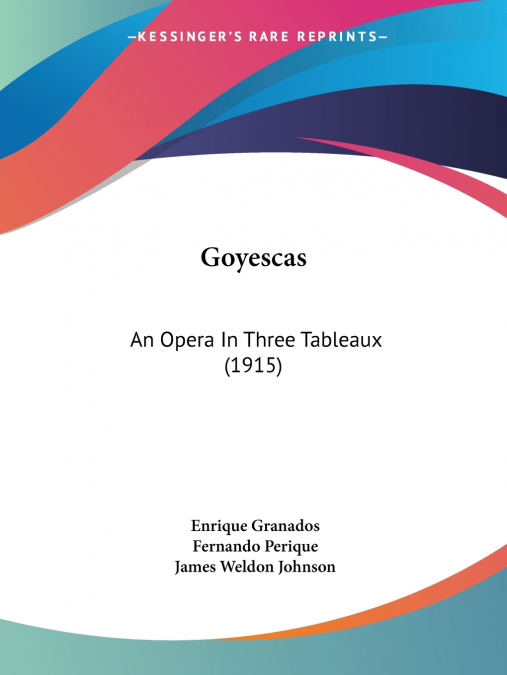 Goyescas
