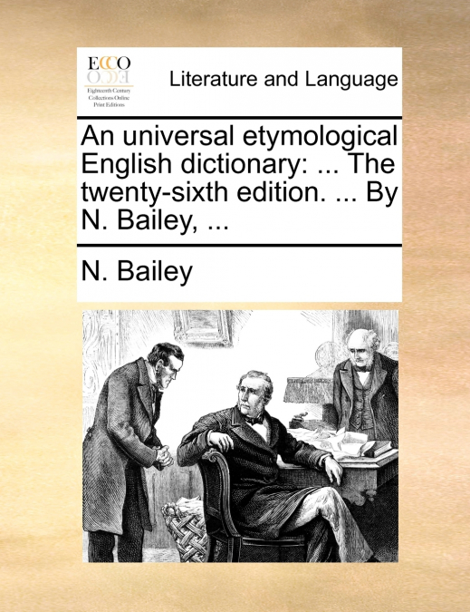 An universal etymological English dictionary