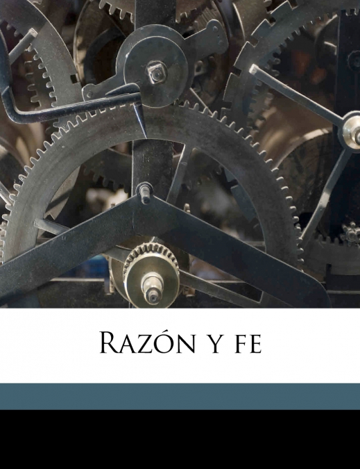 Razón y f; Volume 16