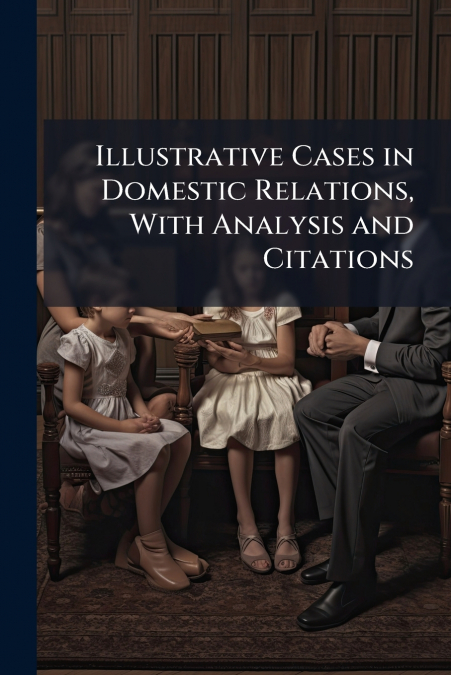 Illustrative Cases in Domestic Relations, With Analysis and Citations
