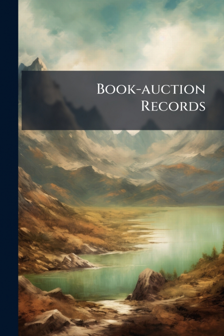 Book-auction Records