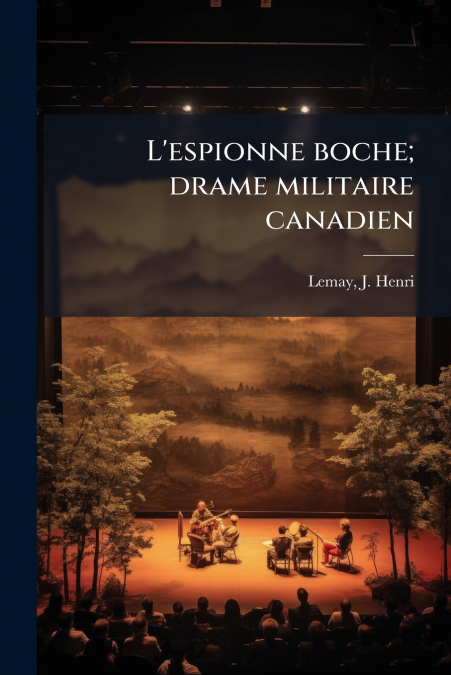 L’espionne boche; drame militaire canadien