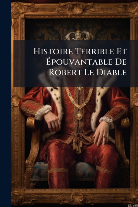 Histoire Terrible Et Épouvantable De Robert Le Diable