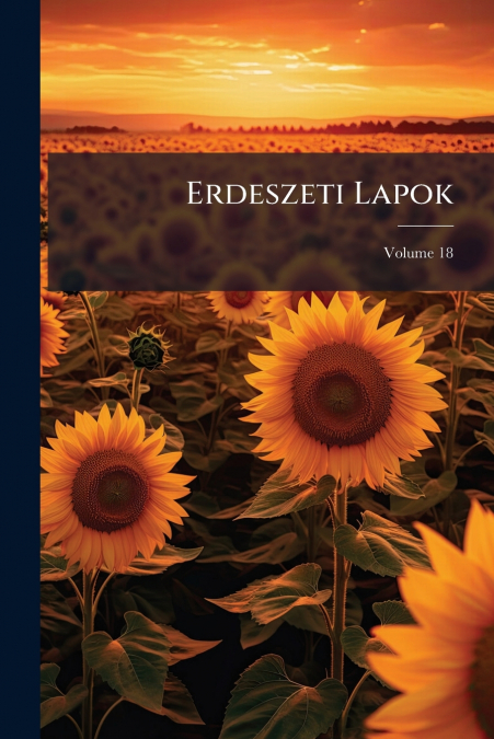 Erdeszeti Lapok; Volume 18