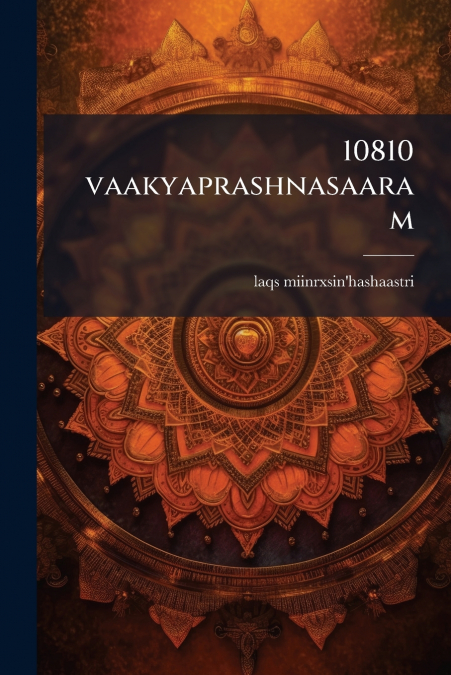 10810 vaakyaprashnasaaram