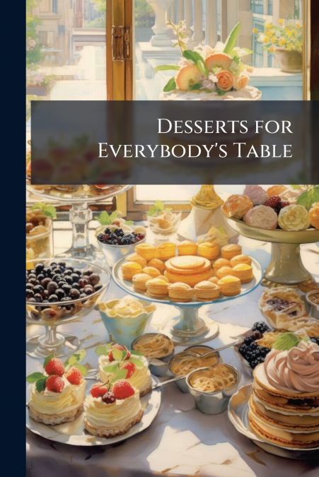 Desserts for Everybody’s Table