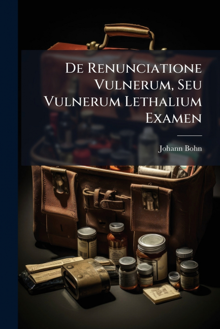 De Renunciatione Vulnerum, Seu Vulnerum Lethalium Examen