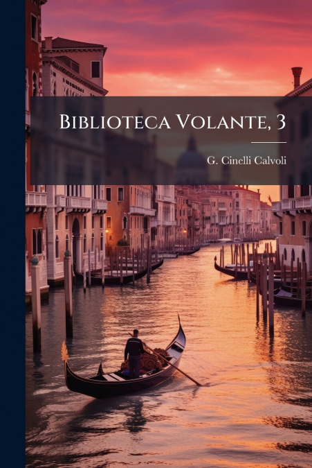 Biblioteca Volante, 3