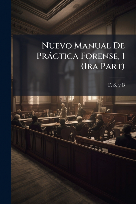 Nuevo Manual De Práctica Forense, 1 (1ra Part)