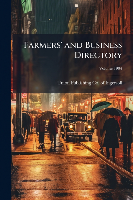 Farmers’ and Business Directory