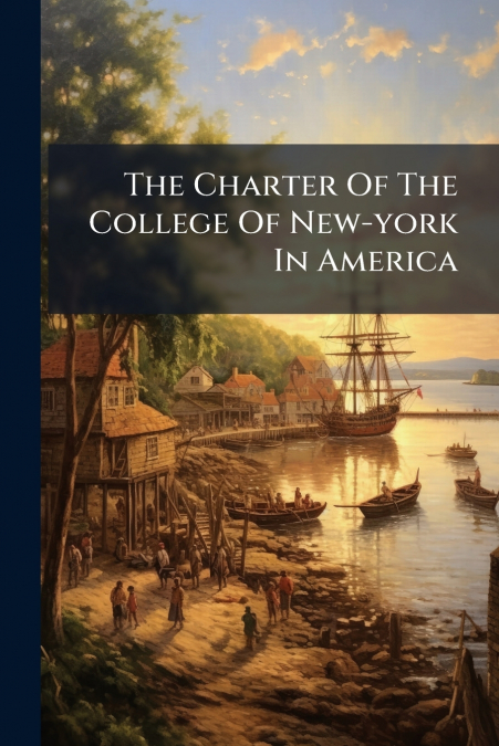 The Charter Of The College Of New-york In America
