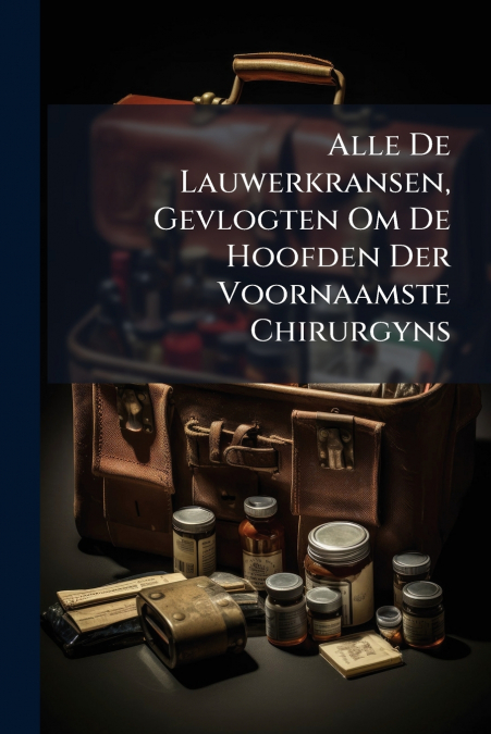 Alle De Lauwerkransen, Gevlogten Om De Hoofden Der Voornaamste Chirurgyns