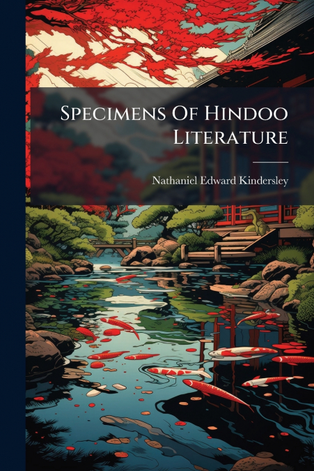 Specimens Of Hindoo Literature