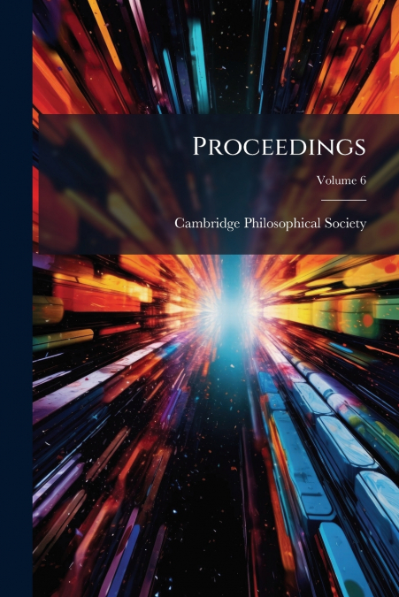 Proceedings; Volume 6