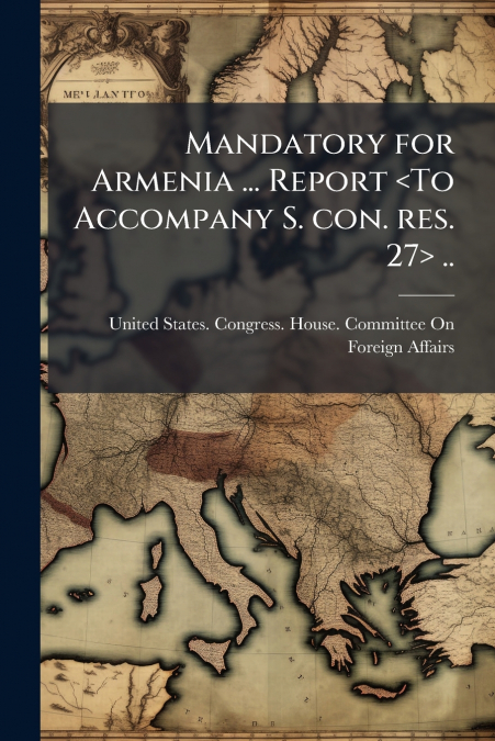 Mandatory for Armenia ... Report  ..