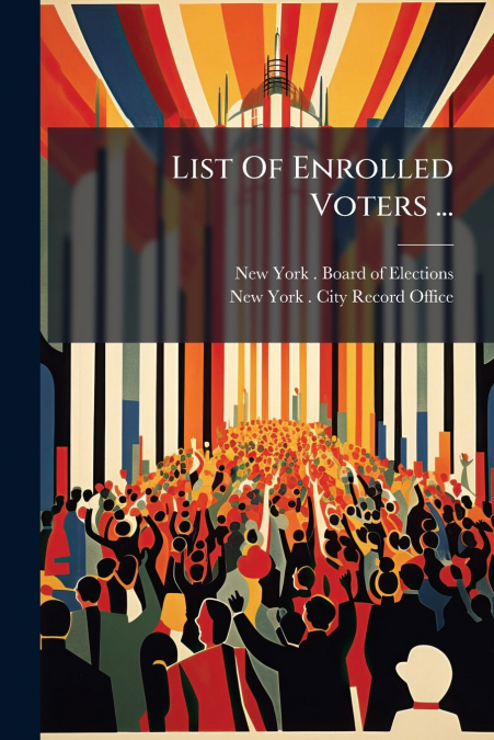 List Of Enrolled Voters ...