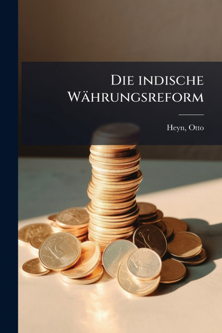 Die indische Währungsreform