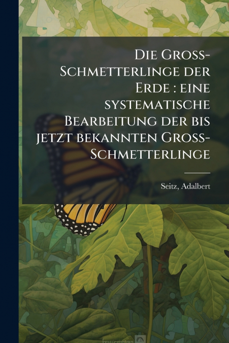 Die Gross-Schmetterlinge der Erde