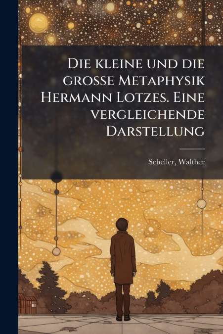 Die kleine und die grosse Metaphysik Hermann Lotzes. Eine vergleichende Darstellung