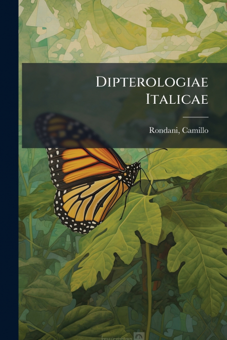 Dipterologiae Italicae