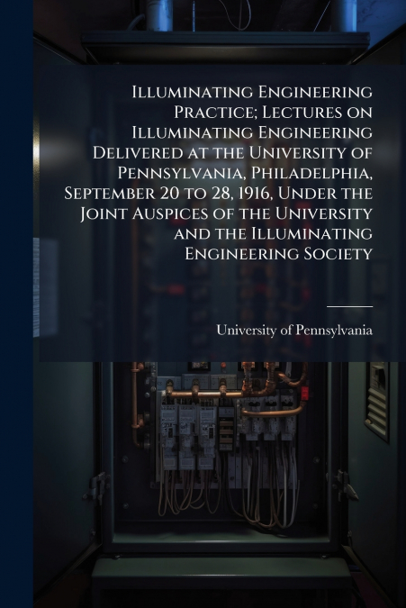 Illuminating Engineering Practice; Lectures on Illuminating Engineering Delivered at the University of Pennsylvania, Philadelphia, September 20 to 28, 1916, Under the Joint Auspices of the University 