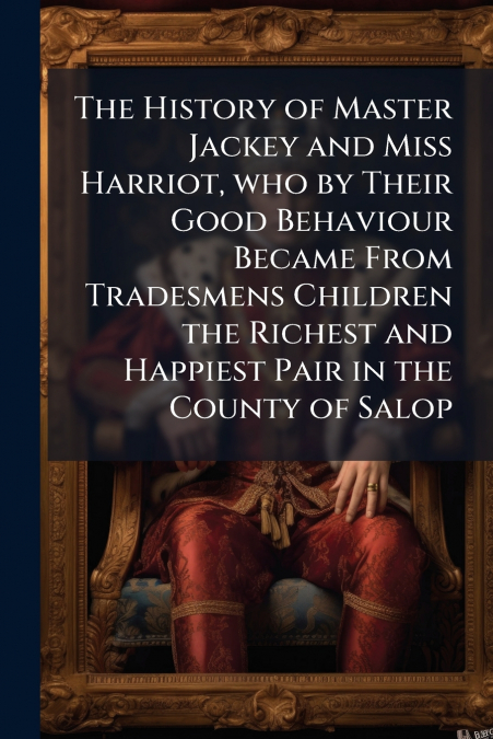 The History of Master Jackey and Miss Harriot, who by Their Good Behaviour Became From Tradesmens Children the Richest and Happiest Pair in the County of Salop